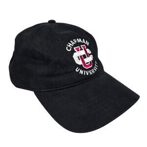 CHAPMAN UNIVERSITY EMBROIDERED UNISEX BASEBALL DAD'S CAP – BLACK – ONE SIZE